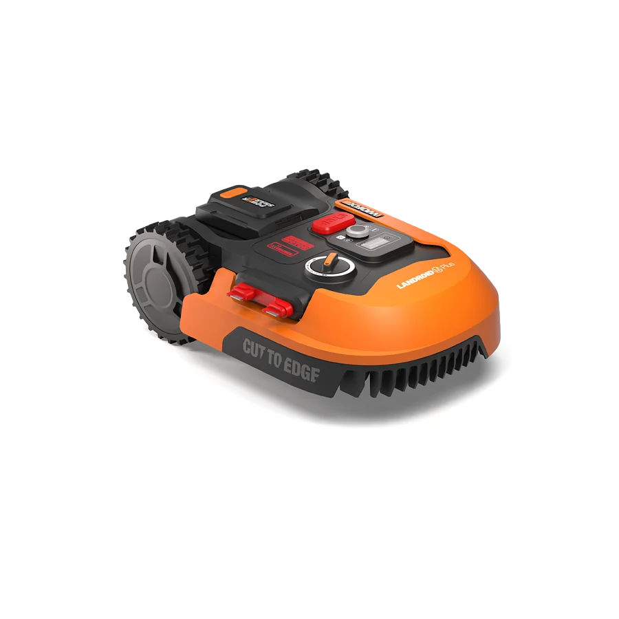 Worx Landroid M500 Plus — Robot cortacésped económico, 500 m², WiFi